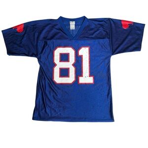 2009 Terrell Owens Buffalo Bills Jersey #81 Signed JOE